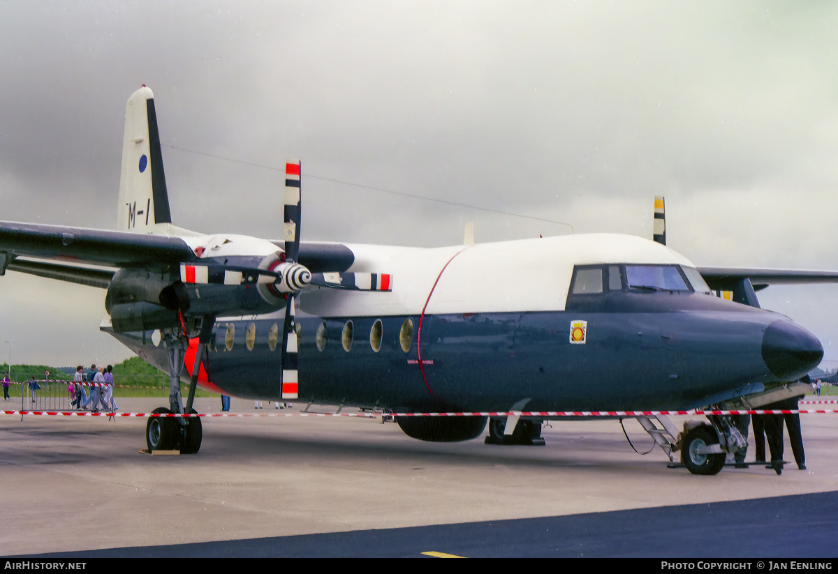 Aircraft Photo of M-1 | Fokker F27-200MAR Maritime | Netherlands - Air Force | AirHistory.net #516197