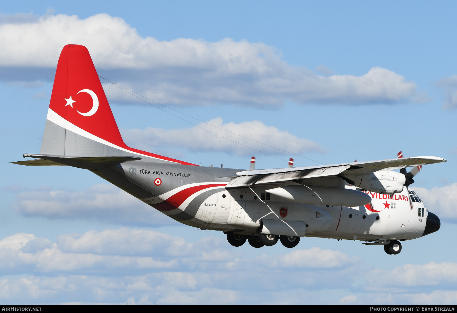 Aircraft Photo of 63-13189 | Lockheed C-130E Hercules (L-382) | Turkey - Air Force | AirHistory.net #516213