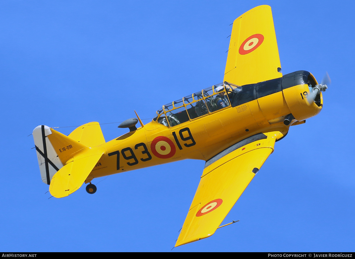 Aircraft Photo of EC-DUN | North American T-6G Texan | Spain - Air Force | AirHistory.net #516243