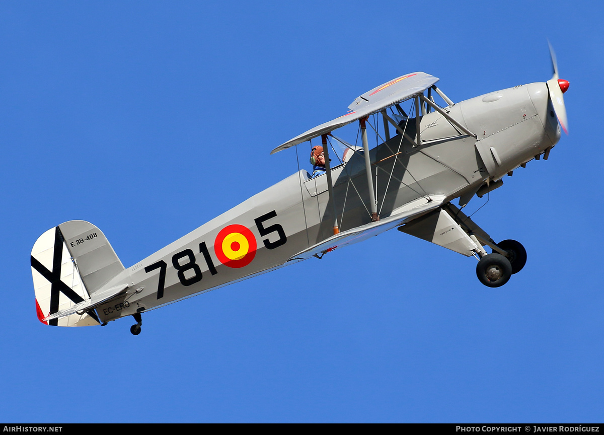 Aircraft Photo of EC-ERO | CASA 1.131E Jungmann | Spain - Air Force | AirHistory.net #516244