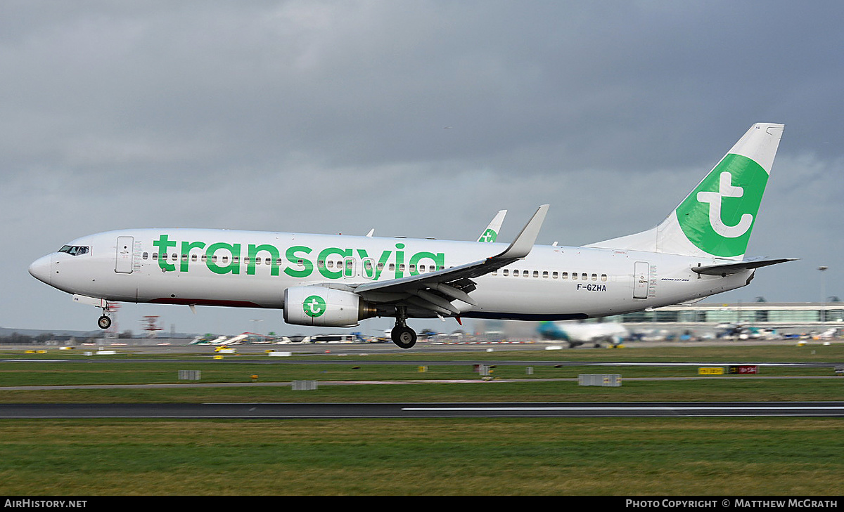 Aircraft Photo of F-GZHA | Boeing 737-8GJ | Transavia | AirHistory.net #516252