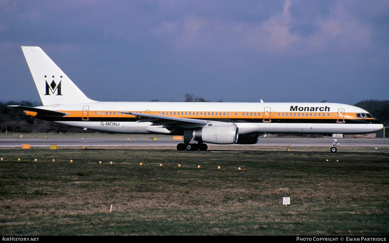 Aircraft Photo of G-MONJ | Boeing 757-2T7 | Monarch Airlines | AirHistory.net #516253