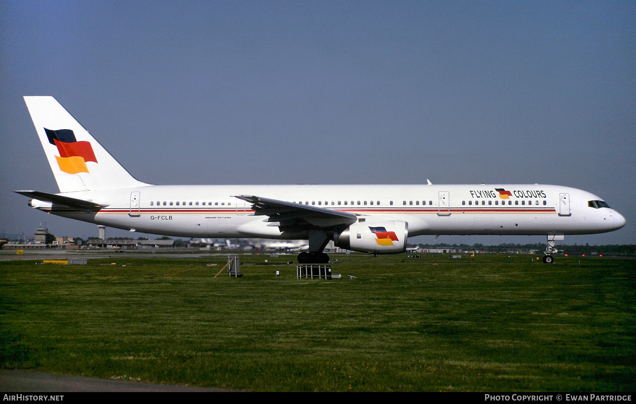 Aircraft Photo of G-FCLB | Boeing 757-28A | Flying Colours Airlines | AirHistory.net #516255