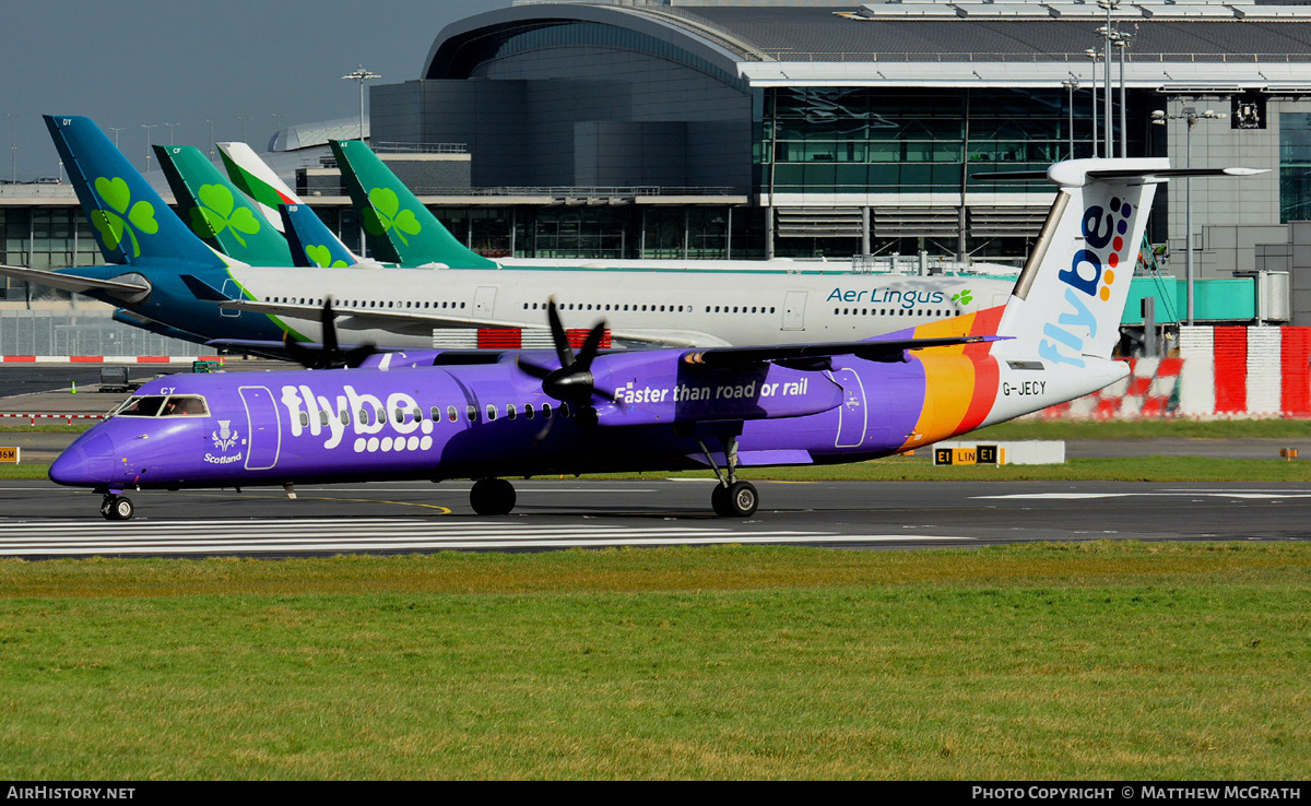 Aircraft Photo of G-JECY | Bombardier DHC-8-402 Dash 8 | Flybe | AirHistory.net #516287