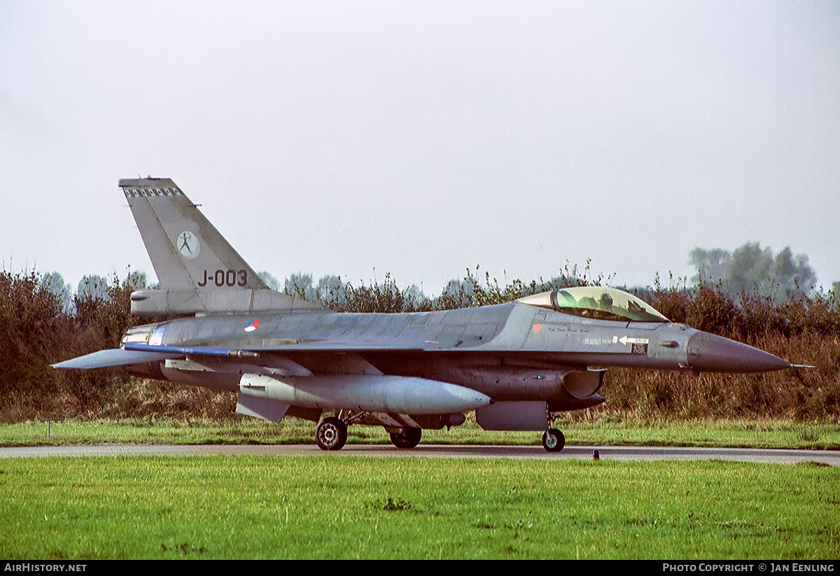 Aircraft Photo of J-003 | General Dynamics F-16AM Fighting Falcon | Netherlands - Air Force | AirHistory.net #516303