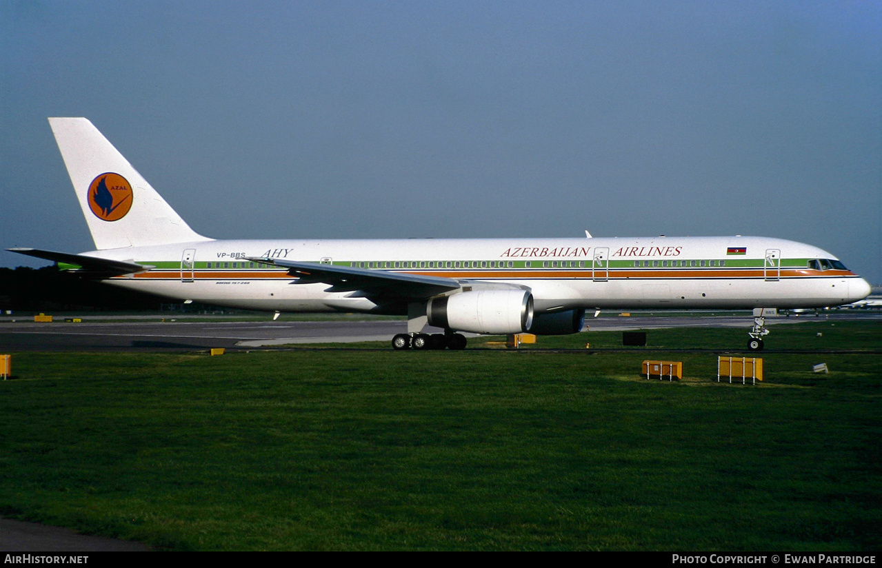 Aircraft Photo of VP-BBS | Boeing 757-22L | Azerbaijan Airlines - AZAL - AHY | AirHistory.net #516318
