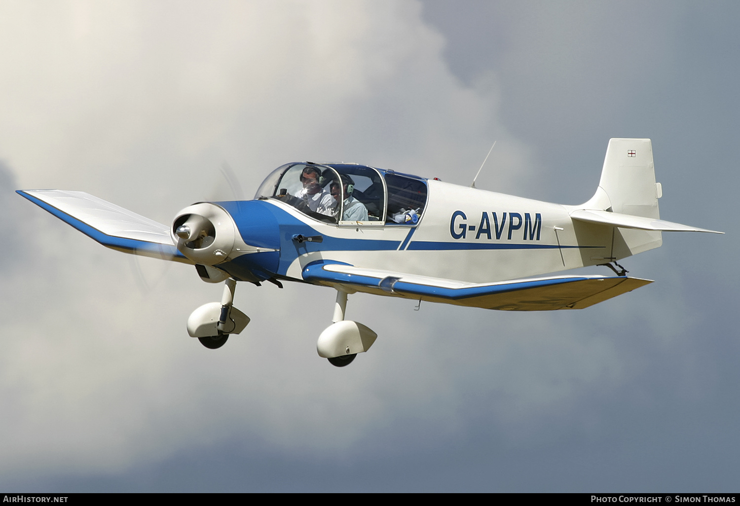 Aircraft Photo of G-AVPM | SAN Jodel D-117 | AirHistory.net #516321