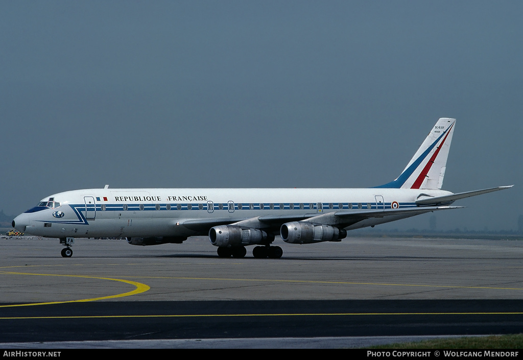 Aircraft Photo of 45820 | Douglas DC-8-55F | France - Air Force | AirHistory.net #516333