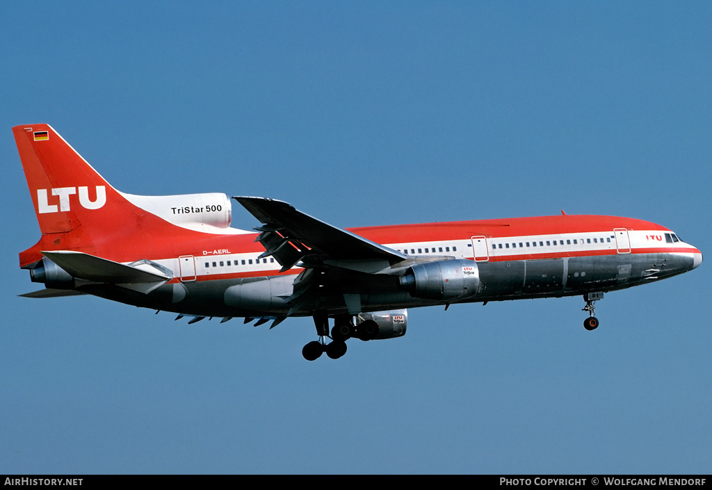 Aircraft Photo of D-AERL | Lockheed L-1011-385-3 TriStar 500 | LTU - Lufttransport-Unternehmen | AirHistory.net #516348