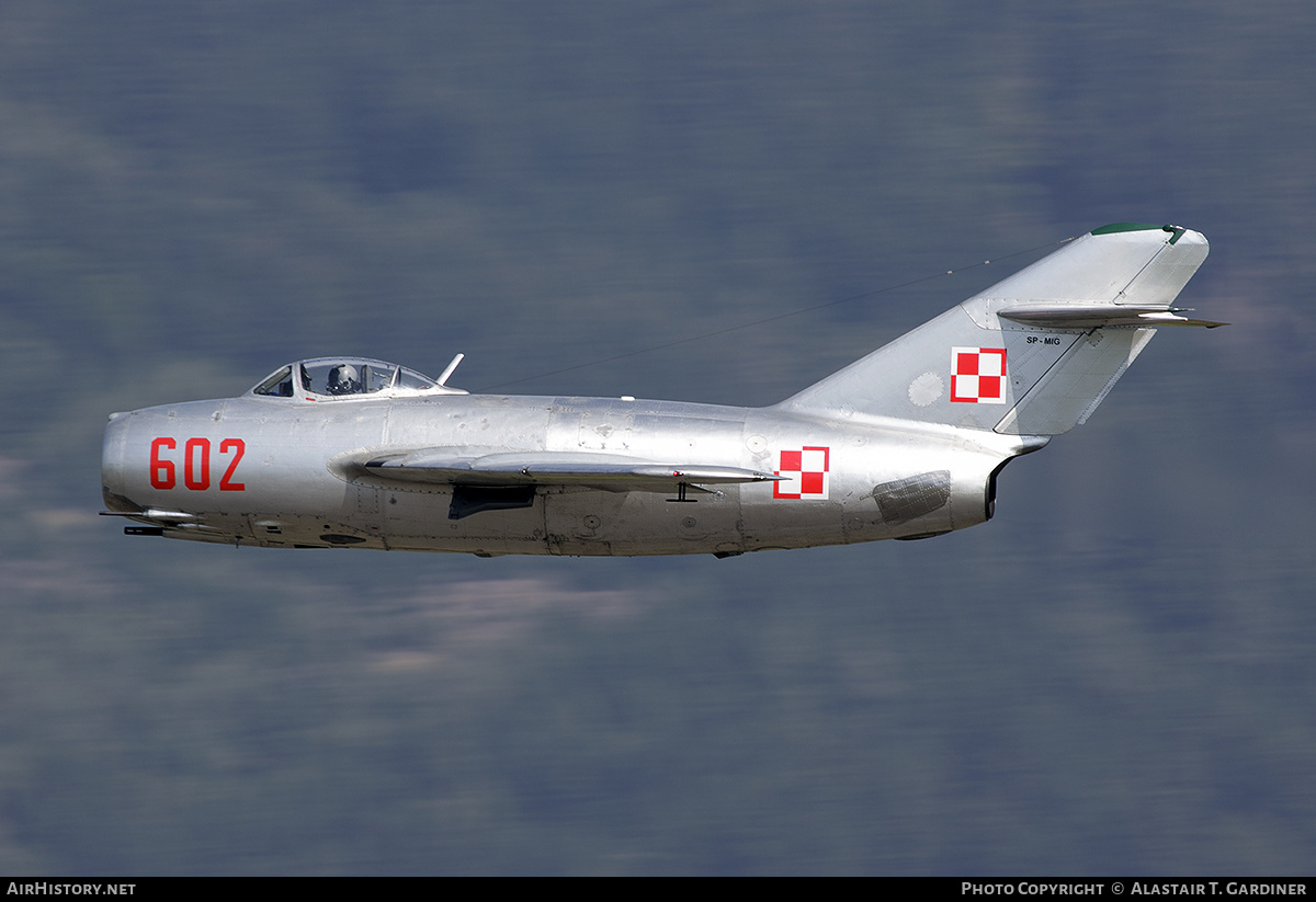 Aircraft Photo of SP-MIG / 602 | PZL-Mielec Lim-2 (MiG-15bis) | Poland - Air Force | AirHistory.net #516365