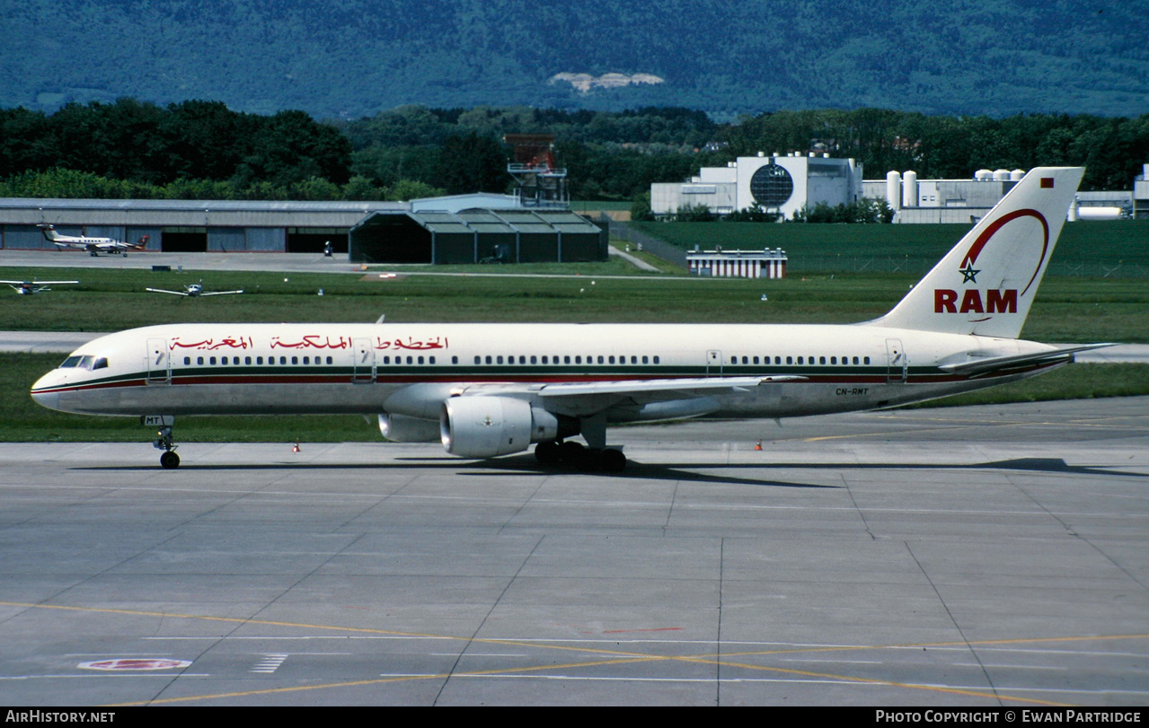 Aircraft Photo of CN-RMT | Boeing 757-2B6 | Royal Air Maroc - RAM | AirHistory.net #516368