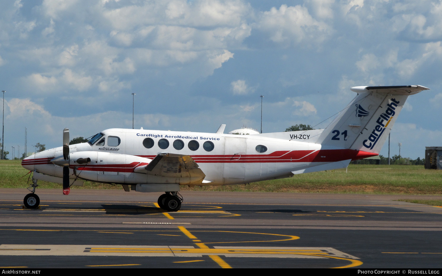 Aircraft Photo of VH-ZCY | Beech B200 Super King Air | CareFlight | AirHistory.net #516394