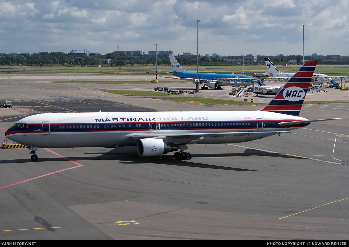 Aircraft Photo of PH-MCL | Boeing 767-31A/ER | Martinair | Martinair Holland | AirHistory.net #516409