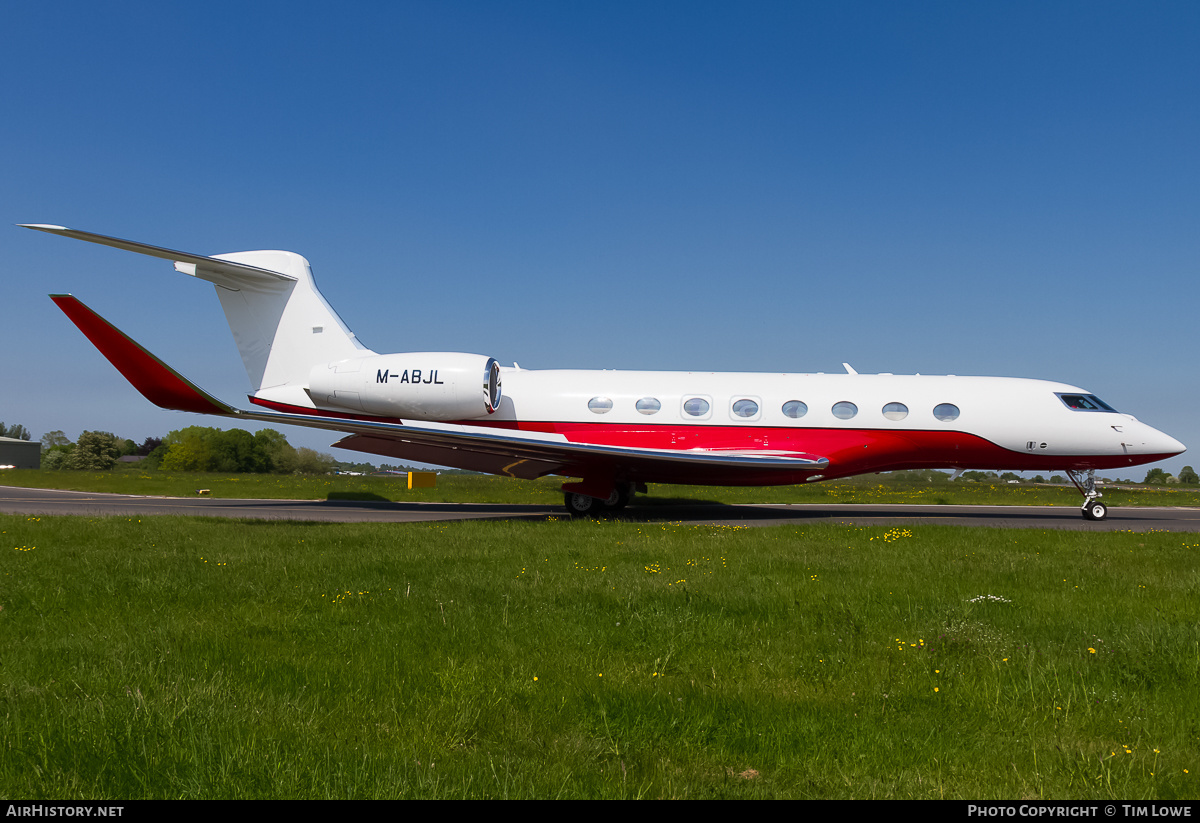 Aircraft Photo of M-ABJL | Gulfstream Aerospace G650 (G-VI) | AirHistory.net #516410