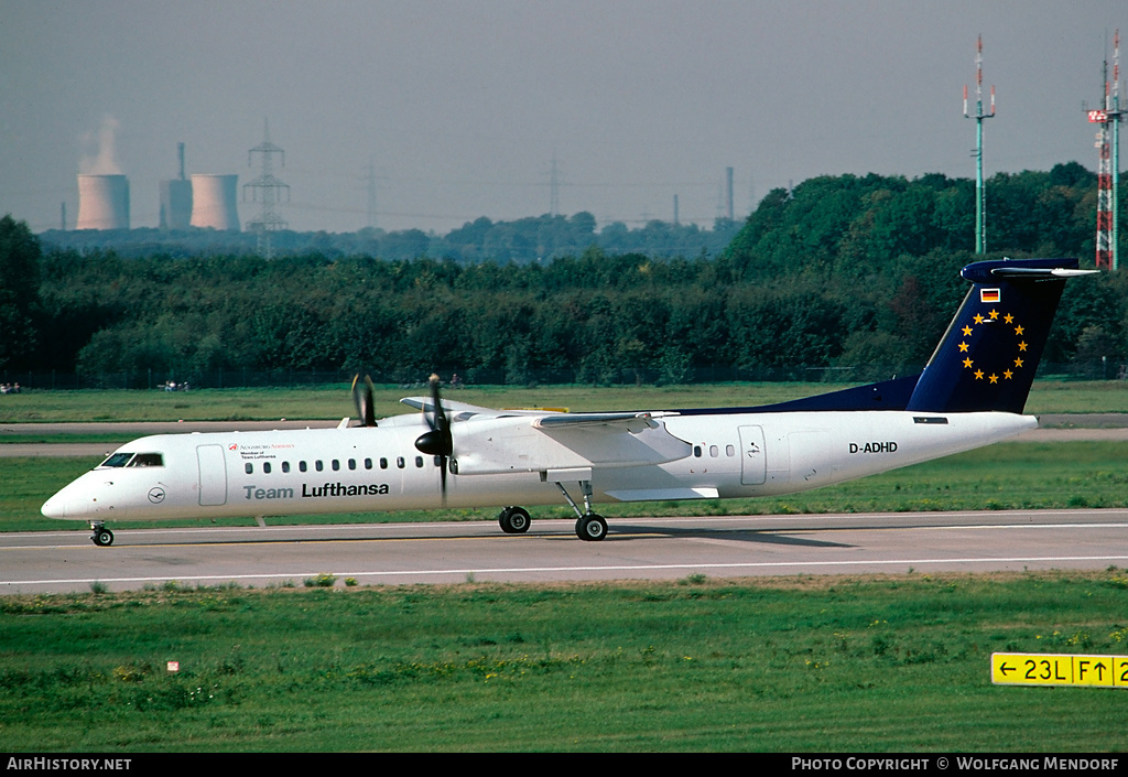 Aircraft Photo of D-ADHD | Bombardier DHC-8-402 Dash 8 | Team Lufthansa | AirHistory.net #516425