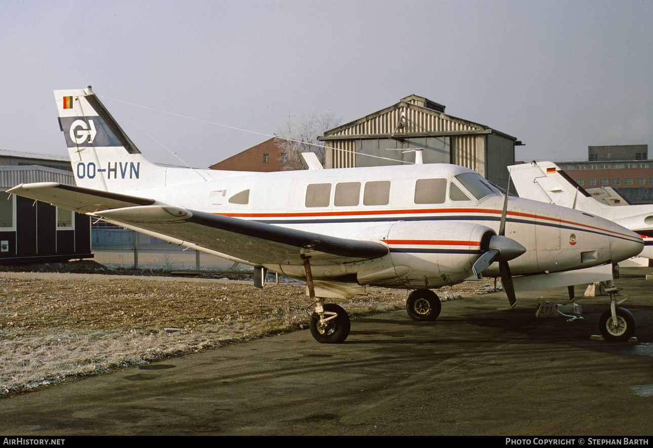 Aircraft Photo of OO-HVN | Beech 65-B80 Queen Air | AirHistory.net #516428