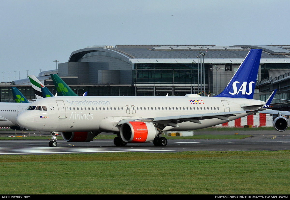 Aircraft Photo of EI-SIH | Airbus A320-251N | Scandinavian Airlines - SAS | AirHistory.net #516429