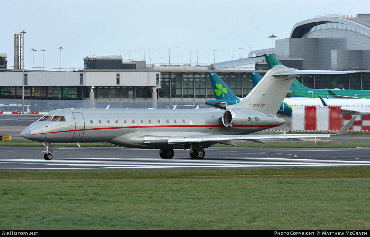 Aircraft Photo of 9H-IGH | Bombardier Global 6000 (BD-700-1A10) | VistaJet | AirHistory.net #516432