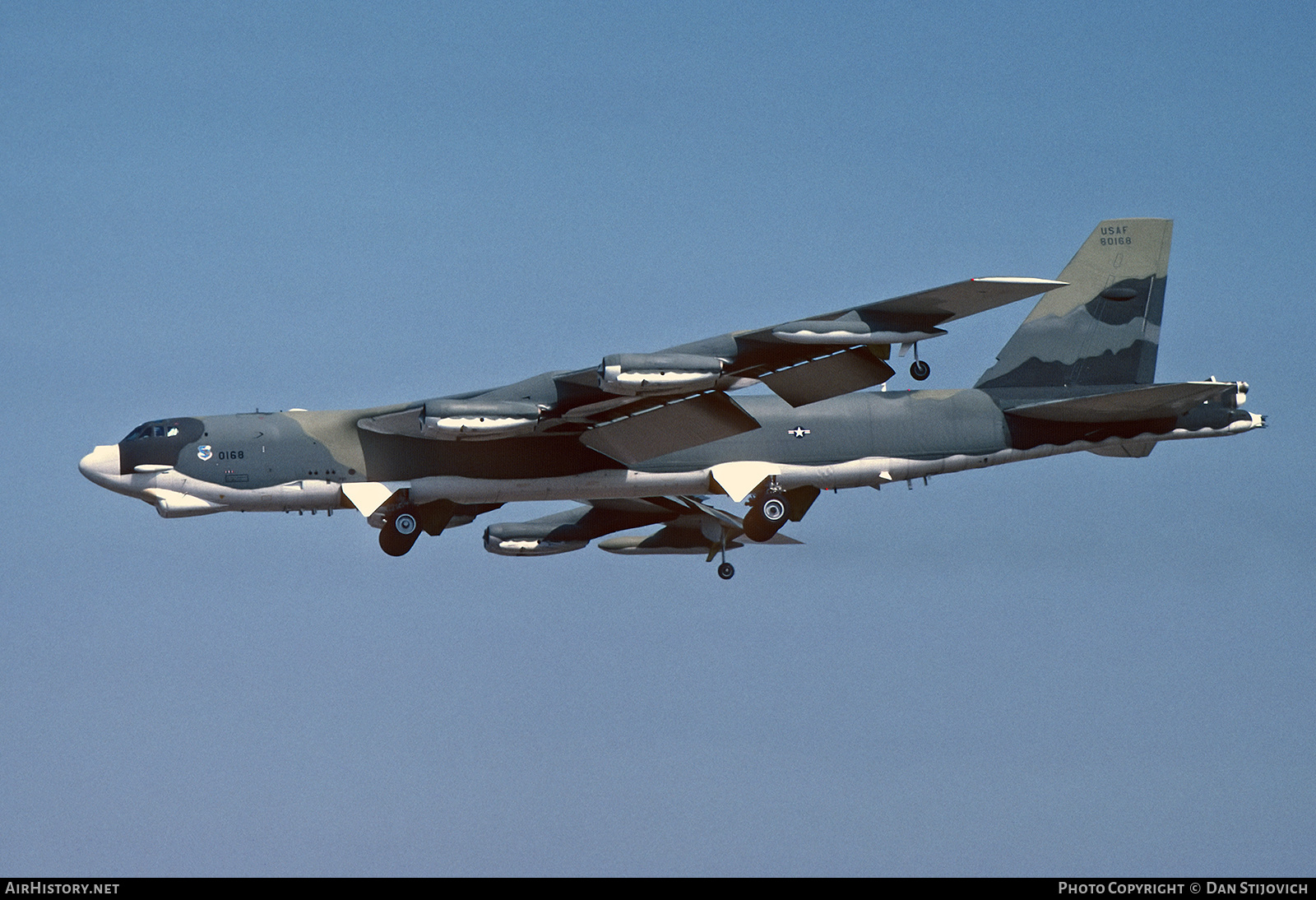 Aircraft Photo of 58-0168 / 80168 | Boeing B-52G Stratofortress | USA - Air Force | AirHistory.net #516435