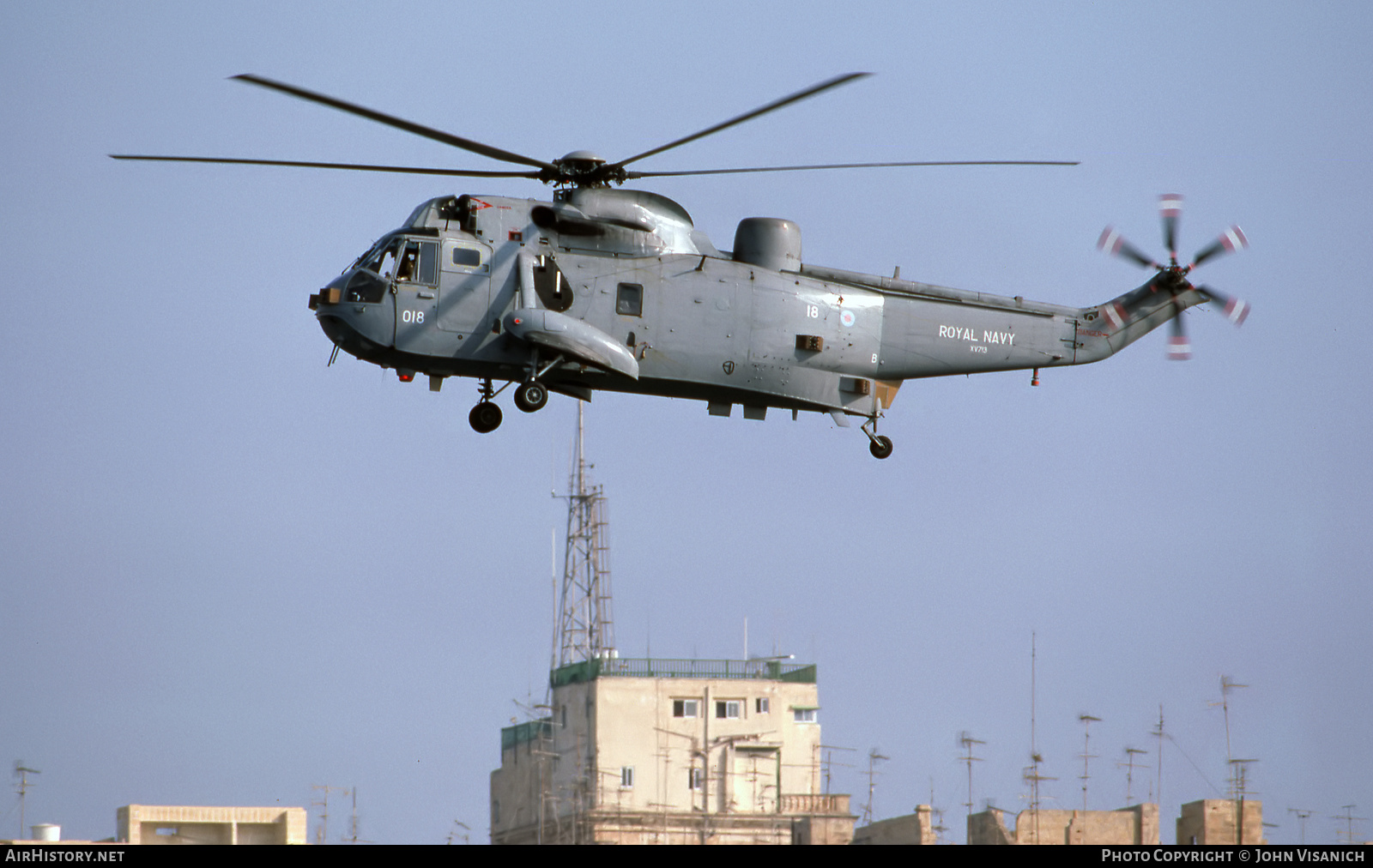 Aircraft Photo of XV713 | Westland WS-61 Sea King HAS6 | UK - Navy | AirHistory.net #516451