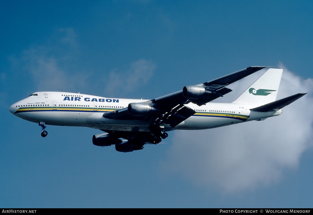 Aircraft Photo of F-ODJG | Boeing 747-2Q2BM | Air Gabon | AirHistory.net #516459