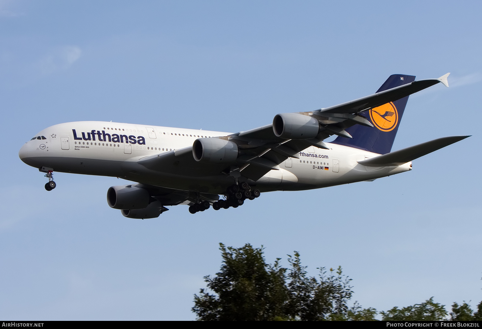 Aircraft Photo of D-AIMI | Airbus A380-841 | Lufthansa | AirHistory.net #516472