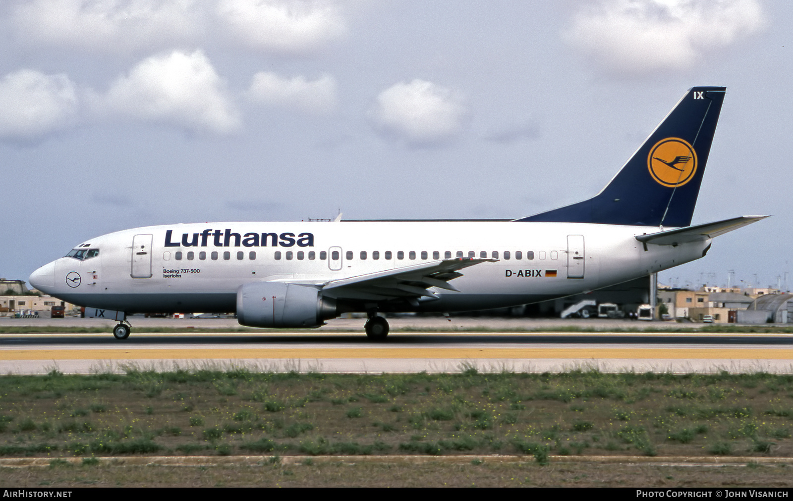 Aircraft Photo of D-ABIX | Boeing 737-530 | Lufthansa | AirHistory.net #516489