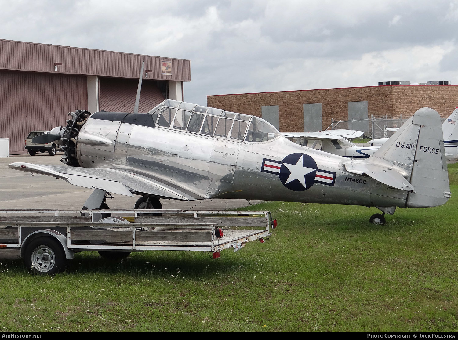 Aircraft Photo of N7460C | North American AT-6F Texan | USA - Air Force | AirHistory.net #516493