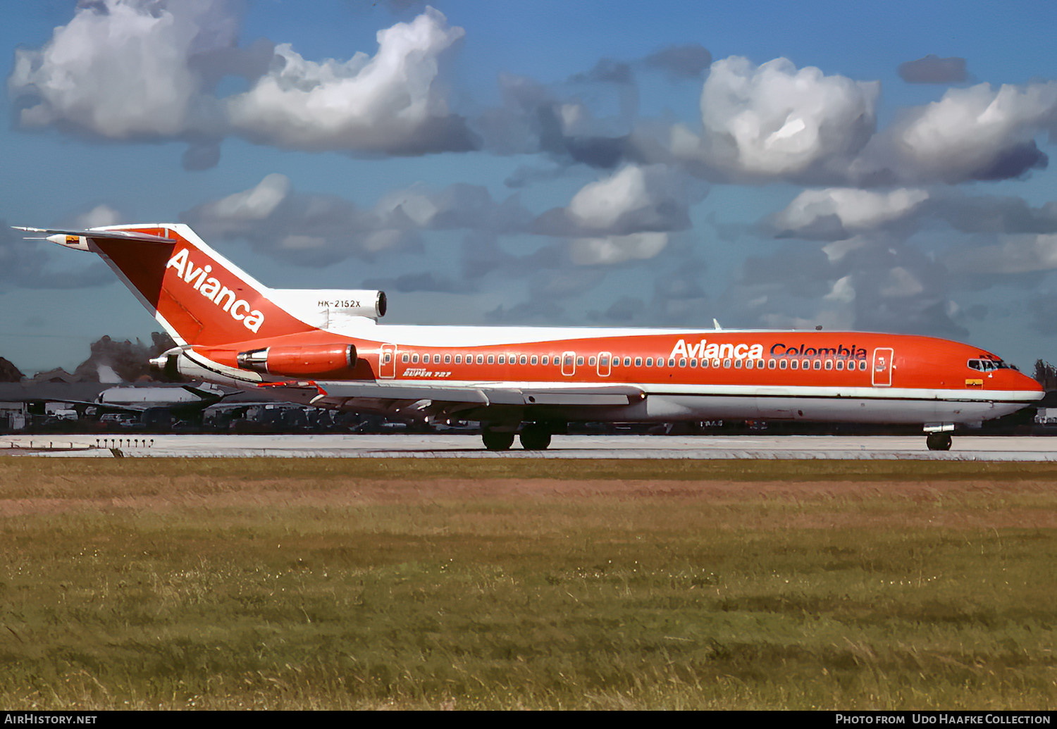 Aircraft Photo of HK-2152X | Boeing 727-2A1/Adv | Avianca | AirHistory.net #516496