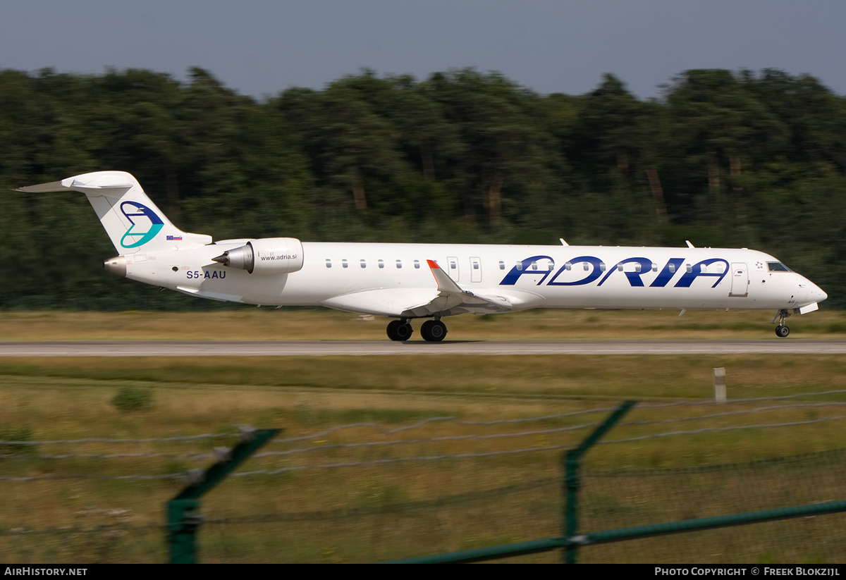 Aircraft Photo of S5-AAU | Bombardier CRJ-900LR (CL-600-2D24) | Adria Airways | AirHistory.net #516499