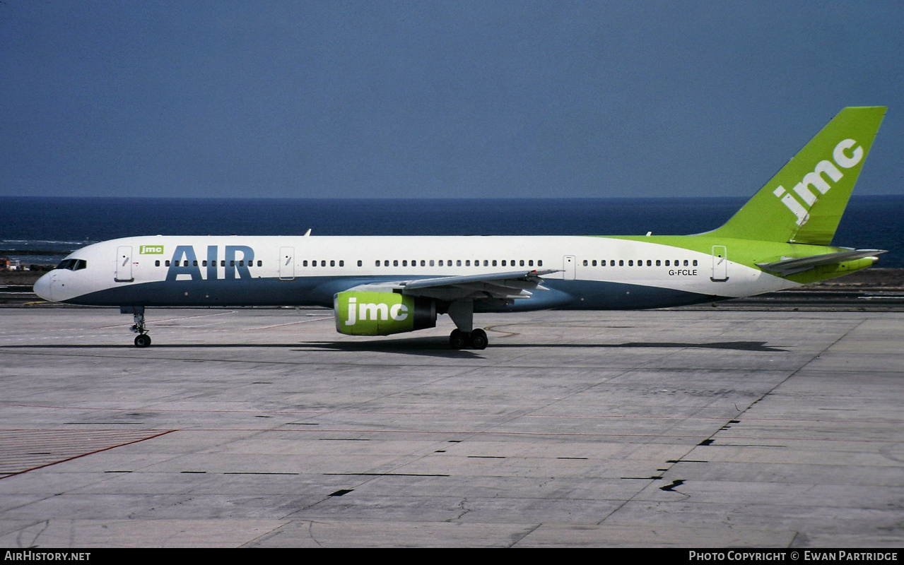 Aircraft Photo of G-FCLE | Boeing 757-28A | JMC Air | AirHistory.net #516532