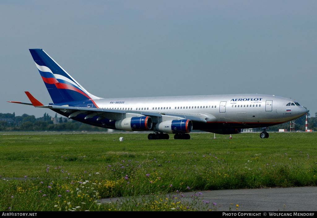 Aircraft Photo of RA-96005 | Ilyushin Il-96-300 | Aeroflot - Russian Airlines | AirHistory.net #516533