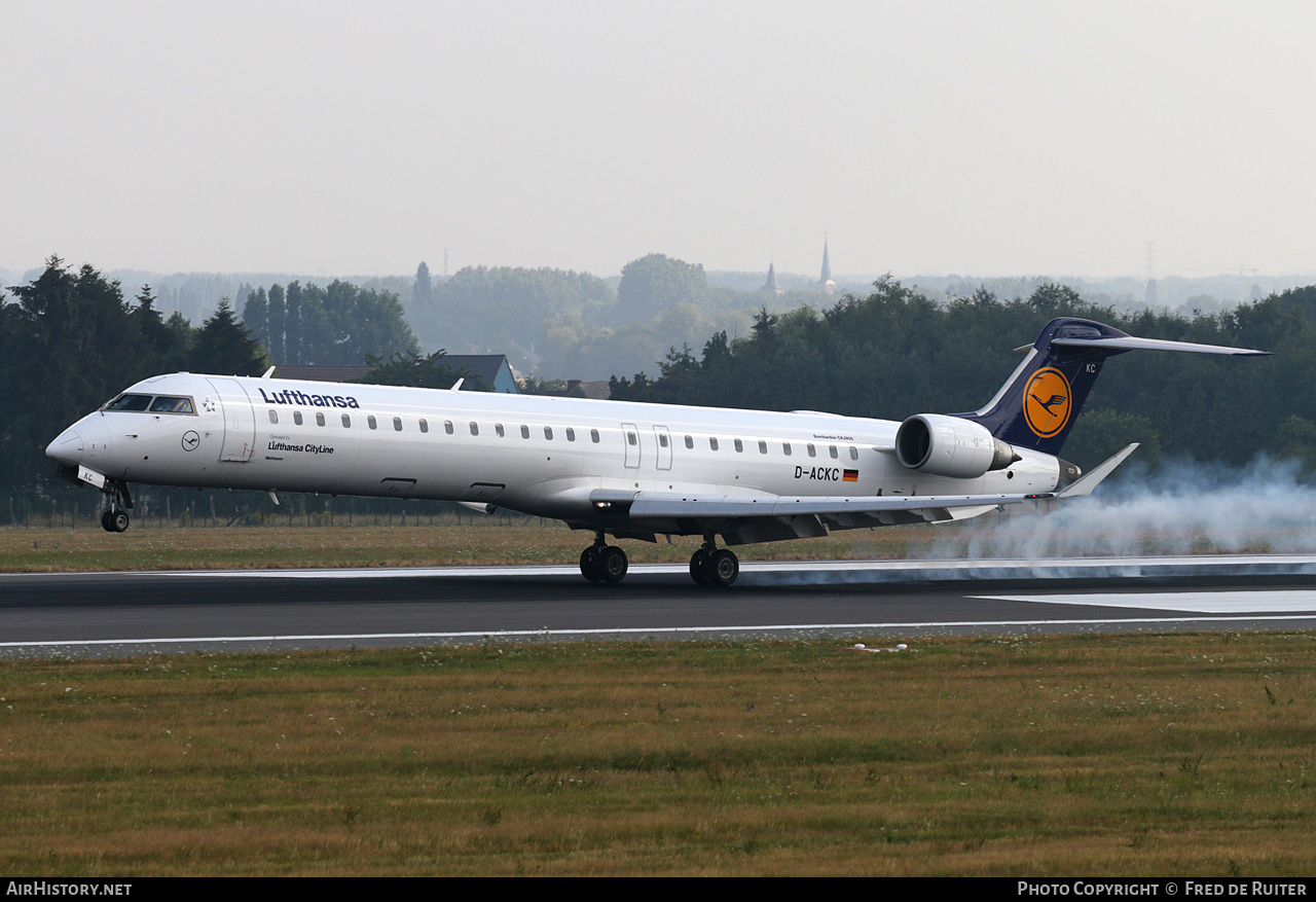 Aircraft Photo of D-ACKC | Bombardier CRJ-900LR (CL-600-2D24) | Lufthansa | AirHistory.net #516538