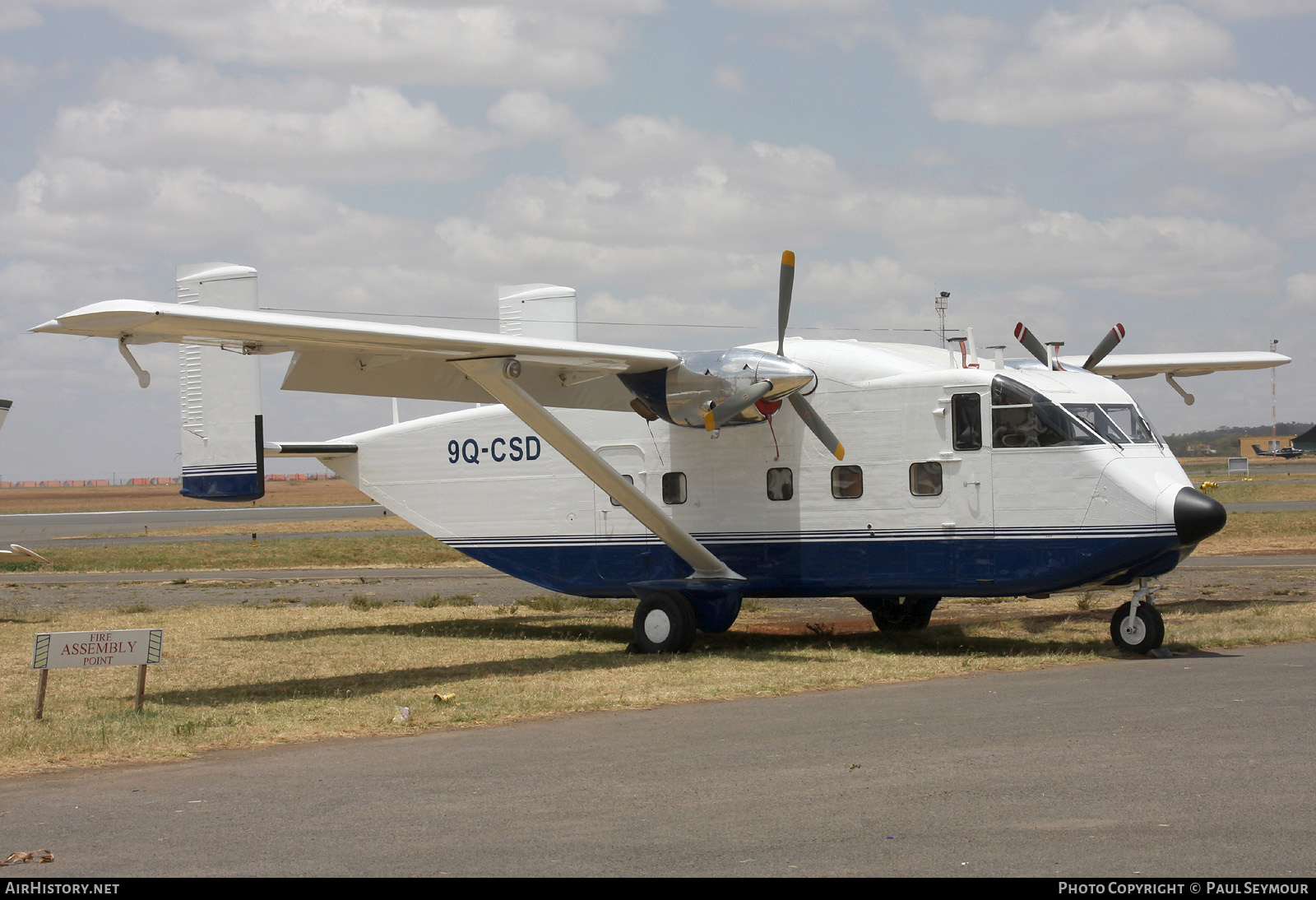 Aircraft Photo of 9Q-CSD | Short SC.7 Skyliner 3A-100 | AirHistory.net #516540