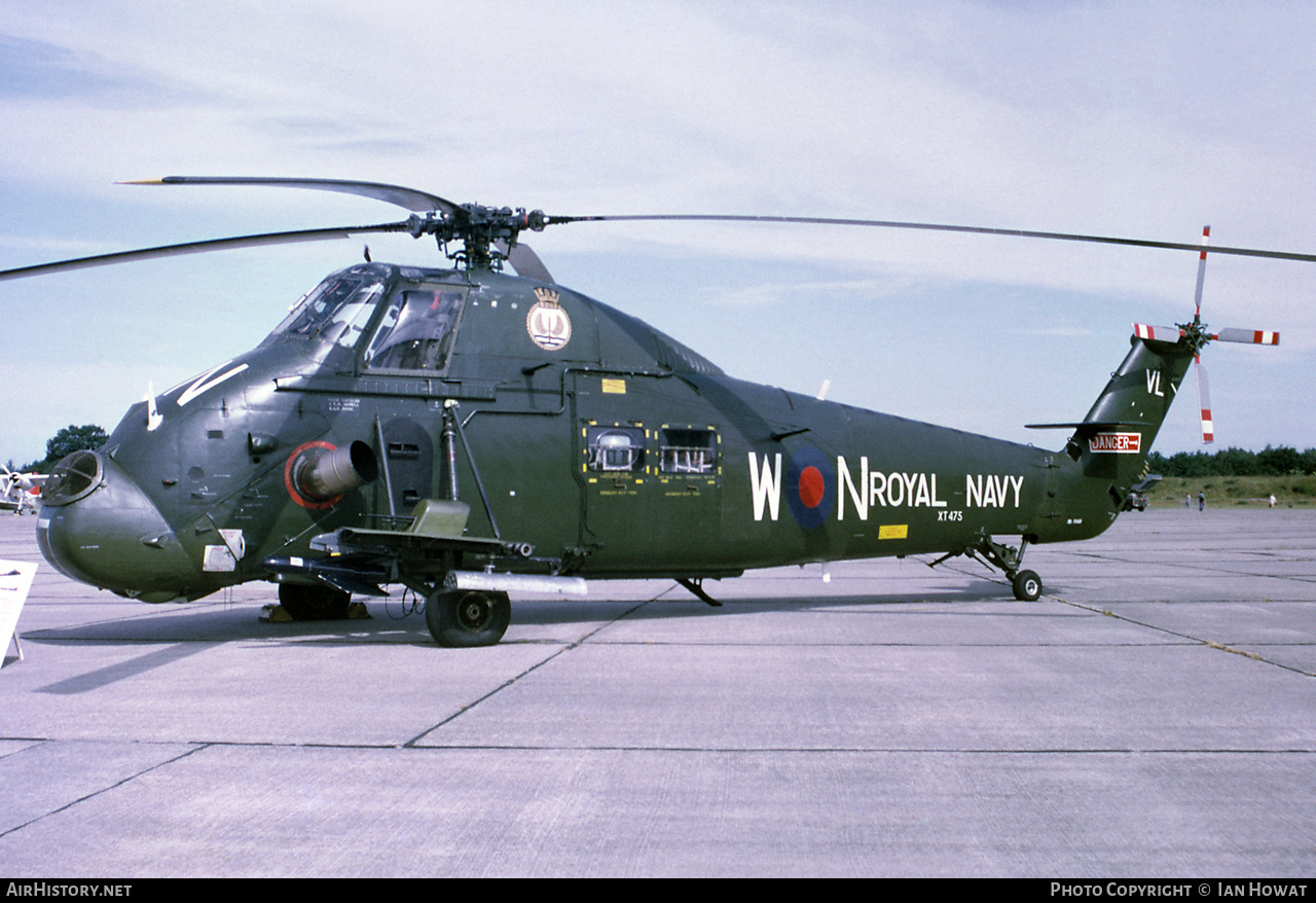 Aircraft Photo of XT475 | Westland WS-58 Wessex HU.5 | UK - Navy | AirHistory.net #516595
