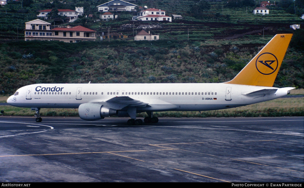 Aircraft Photo of D-ABNA | Boeing 757-230 | Condor Flugdienst | AirHistory.net #516626