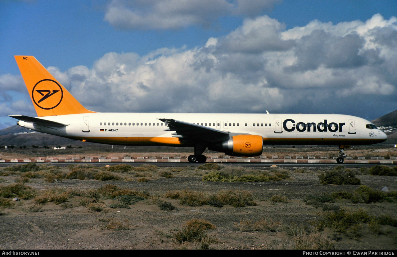 Aircraft Photo of D-ABNC | Boeing 757-230 | Condor Flugdienst | AirHistory.net #516628