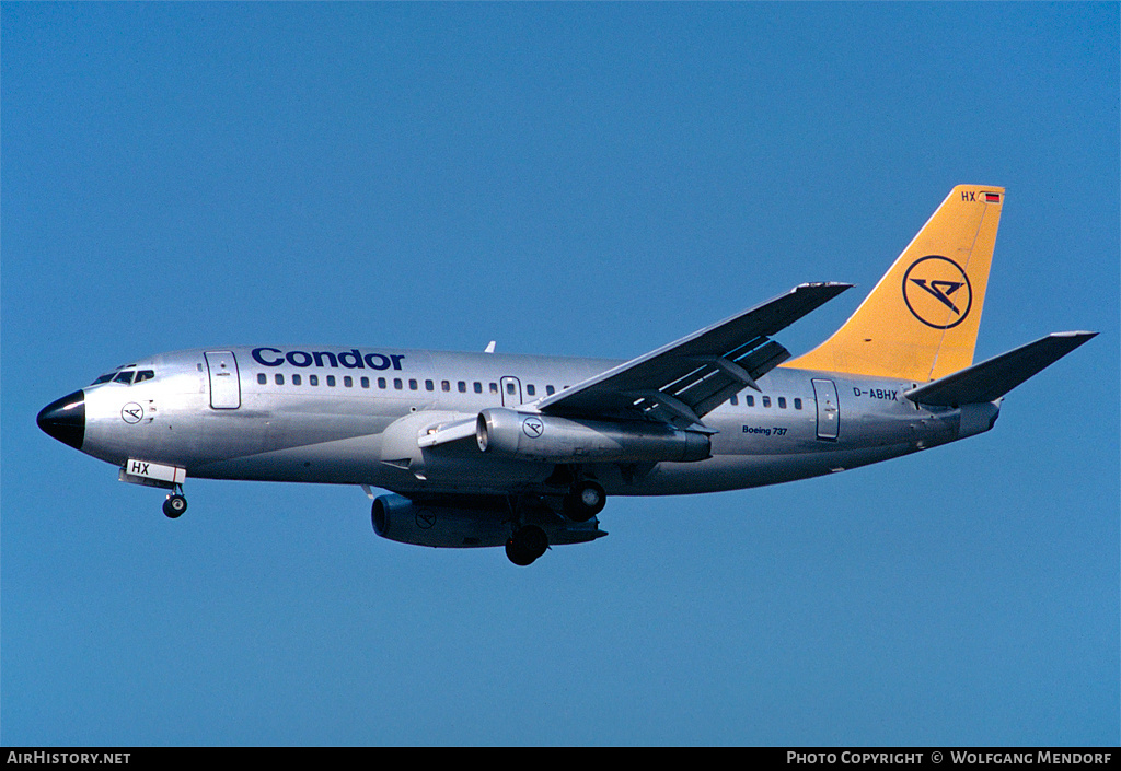 Aircraft Photo of D-ABHX | Boeing 737-230/Adv | Condor Flugdienst | AirHistory.net #516639