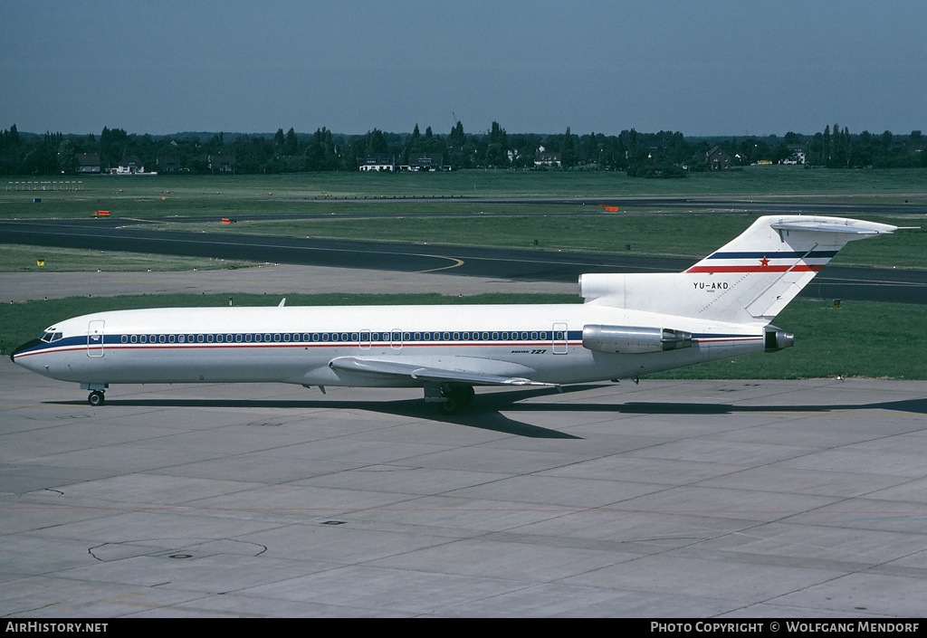 Aircraft Photo of YU-AKD / 14302 | Boeing 727-2L8/Adv | Yugoslavia Government | AirHistory.net #516661