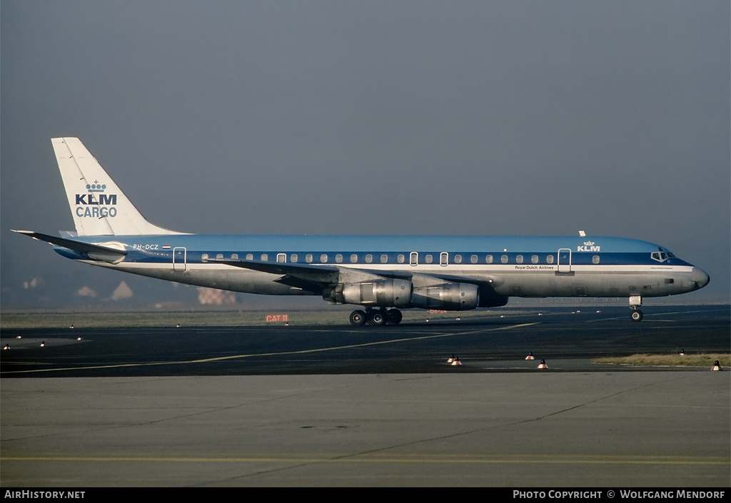 Aircraft Photo of PH-DCZ | Douglas DC-8-55CF Jet Trader | KLM - Royal Dutch Airlines Cargo | AirHistory.net #516668