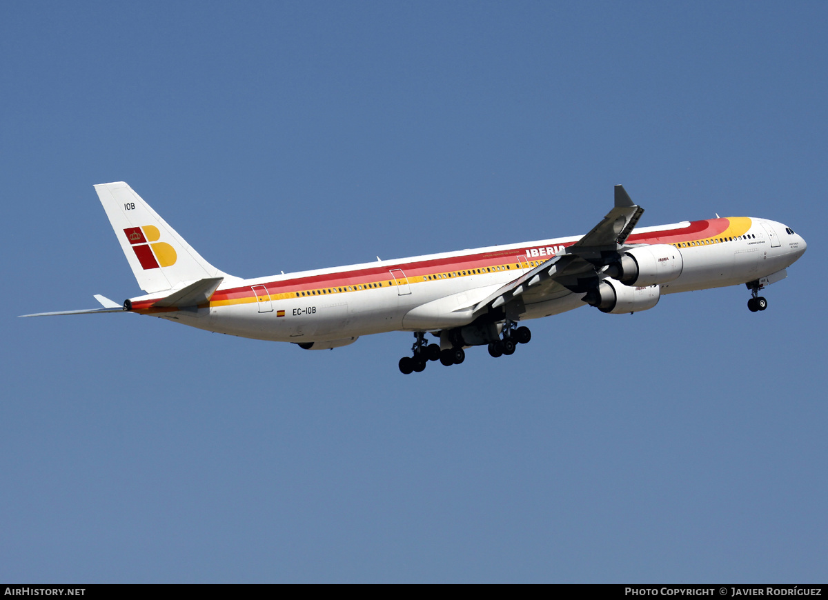Aircraft Photo of EC-IOB | Airbus A340-642 | Iberia | AirHistory.net #516694