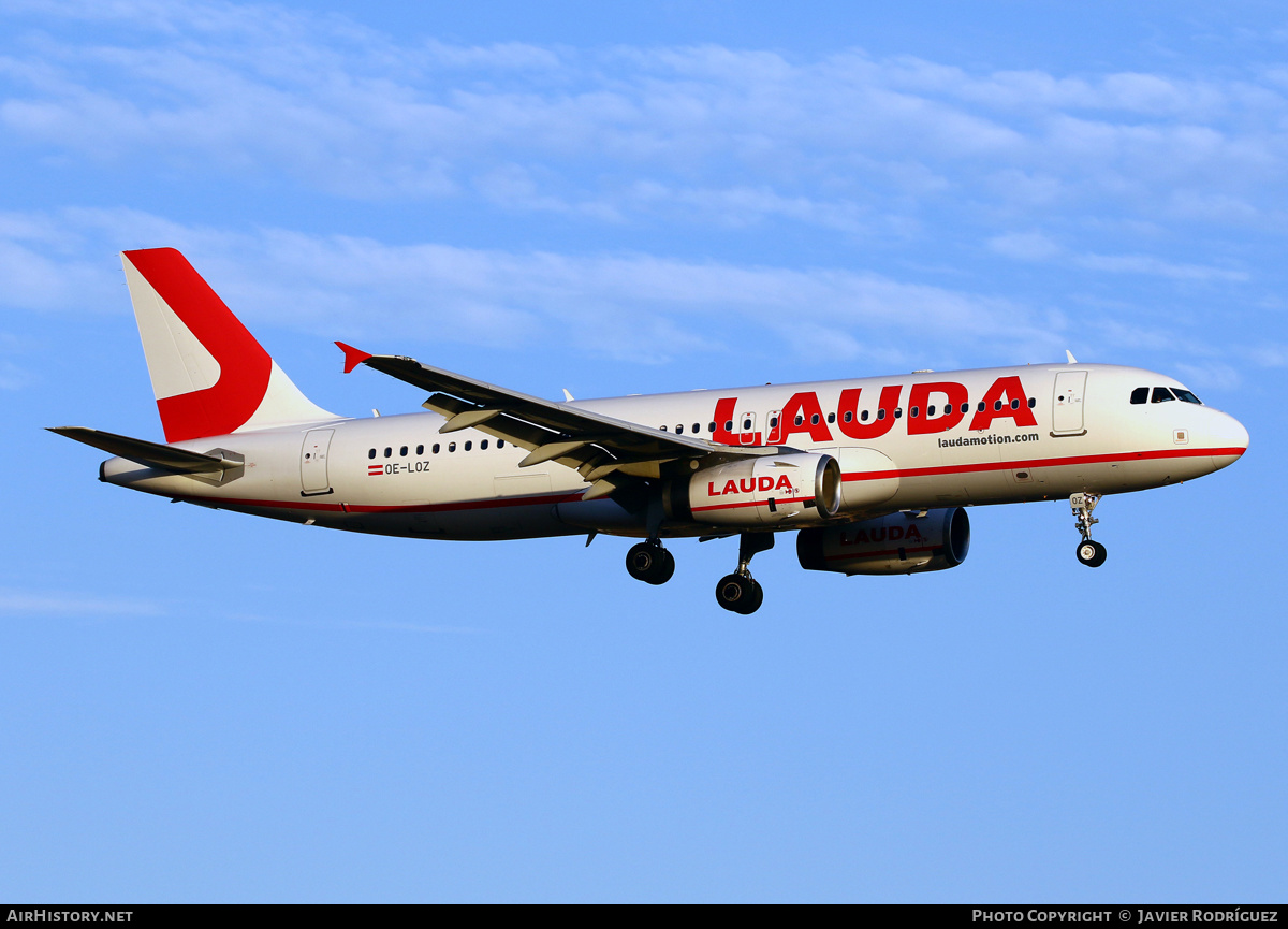 Aircraft Photo of OE-LOZ | Airbus A320-232 | Laudamotion | AirHistory.net #516699