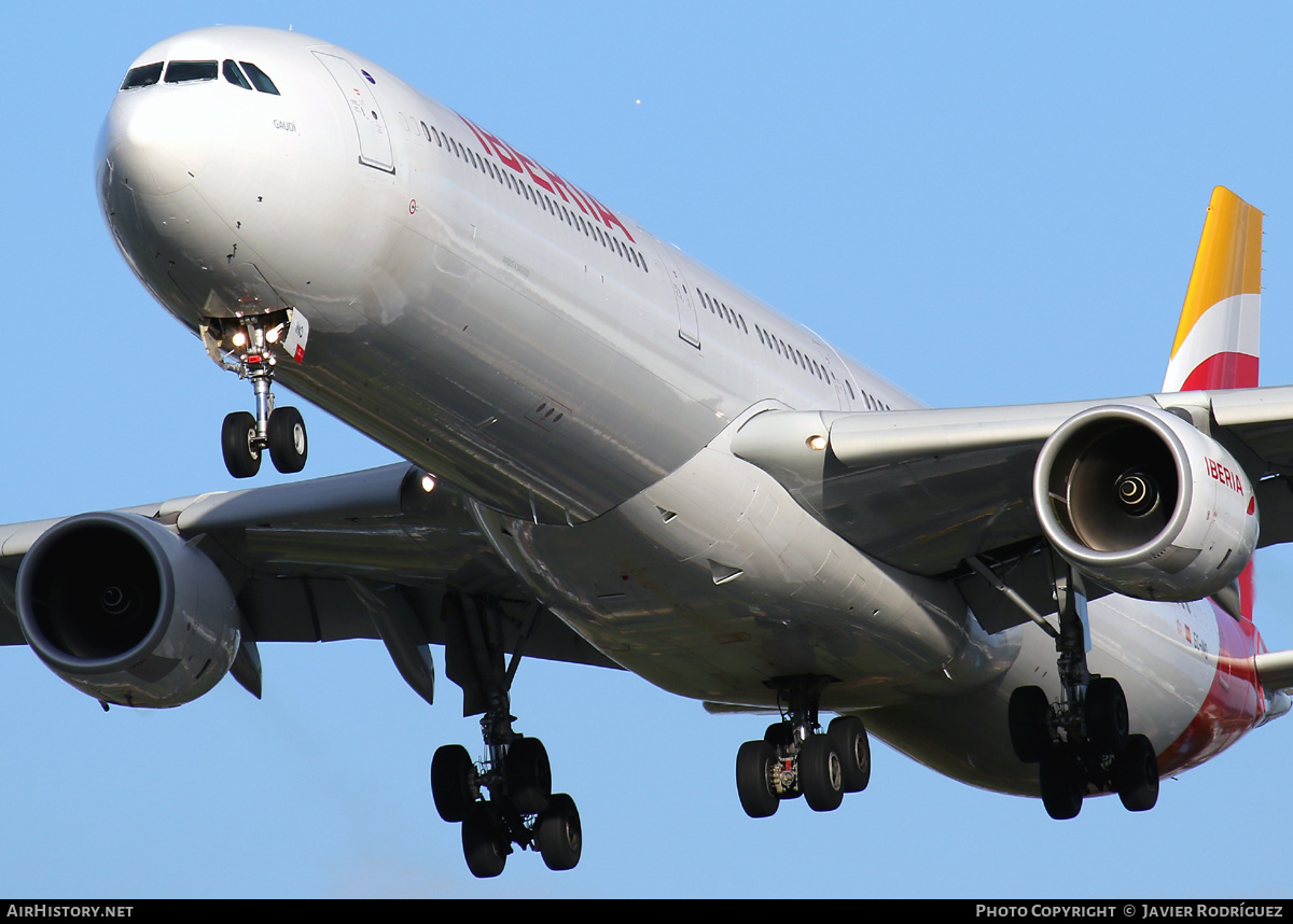 Aircraft Photo of EC-INO | Airbus A340-642 | Iberia | AirHistory.net #516722