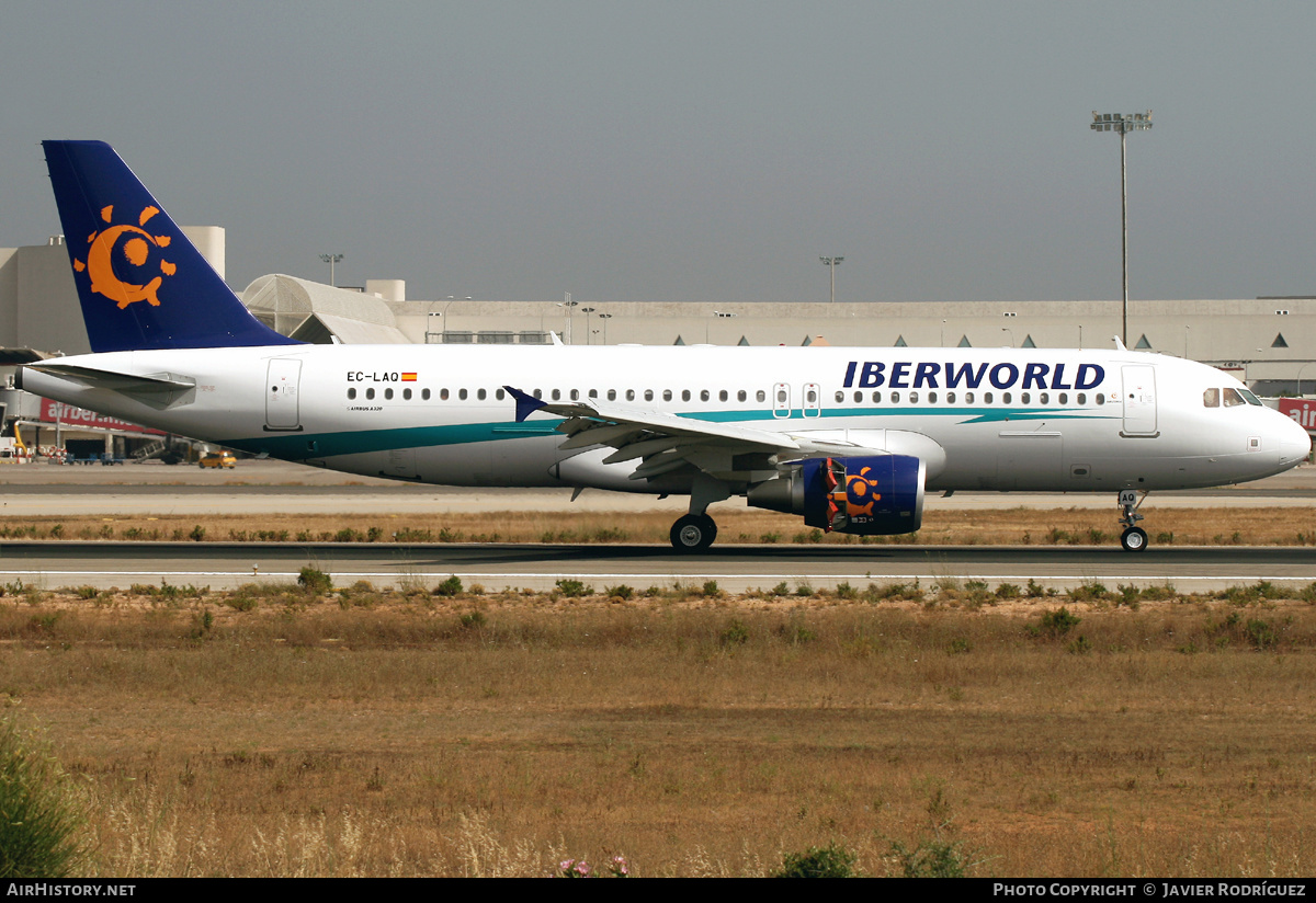 Aircraft Photo of EC-LAQ | Airbus A320-214 | Iberworld Airlines | AirHistory.net #516723