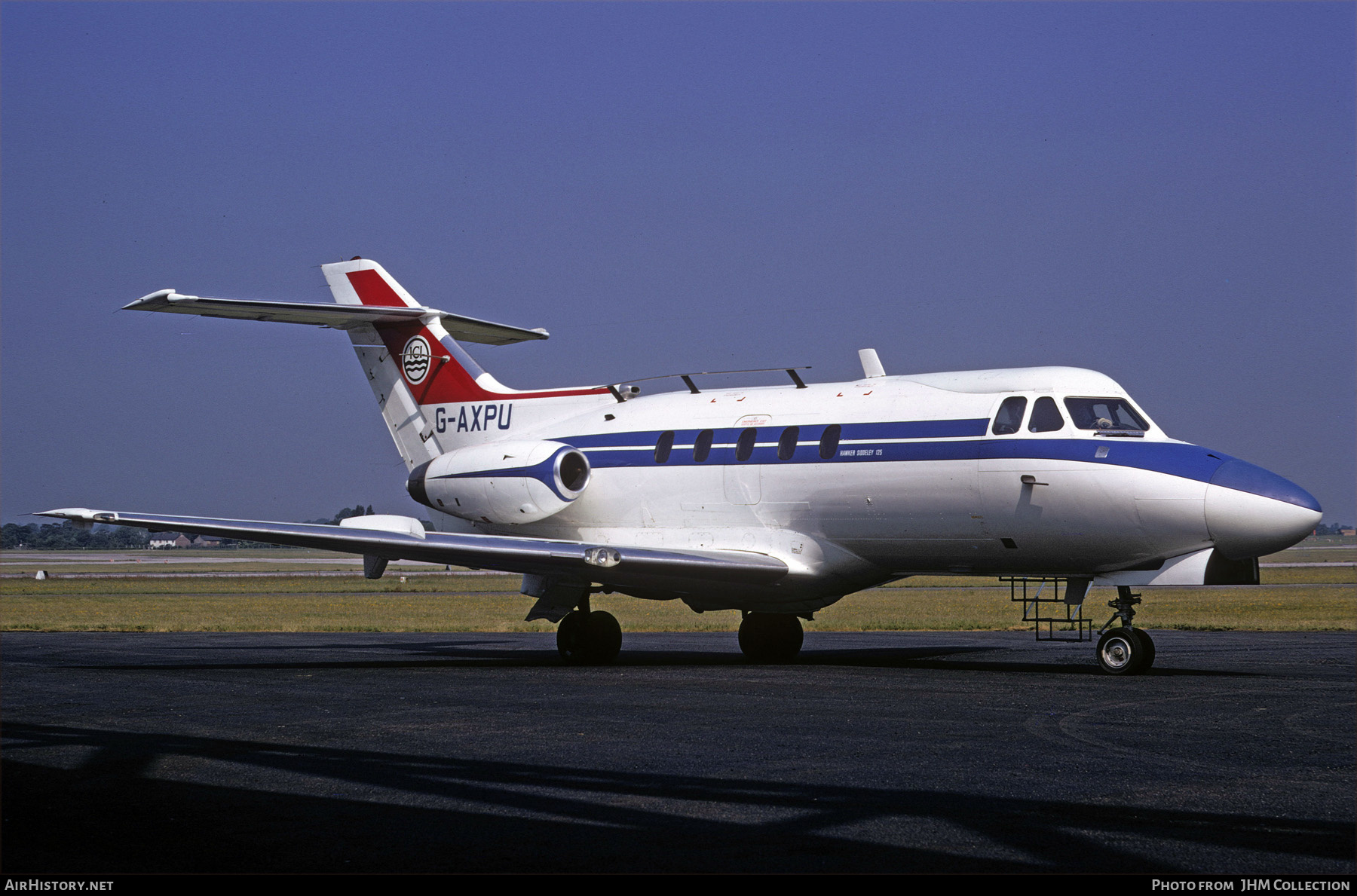 Aircraft Photo of G-AXPU | Hawker Siddeley HS-125-3B/RA | I.C.I. - Imperial Chemical Industries | AirHistory.net #516787