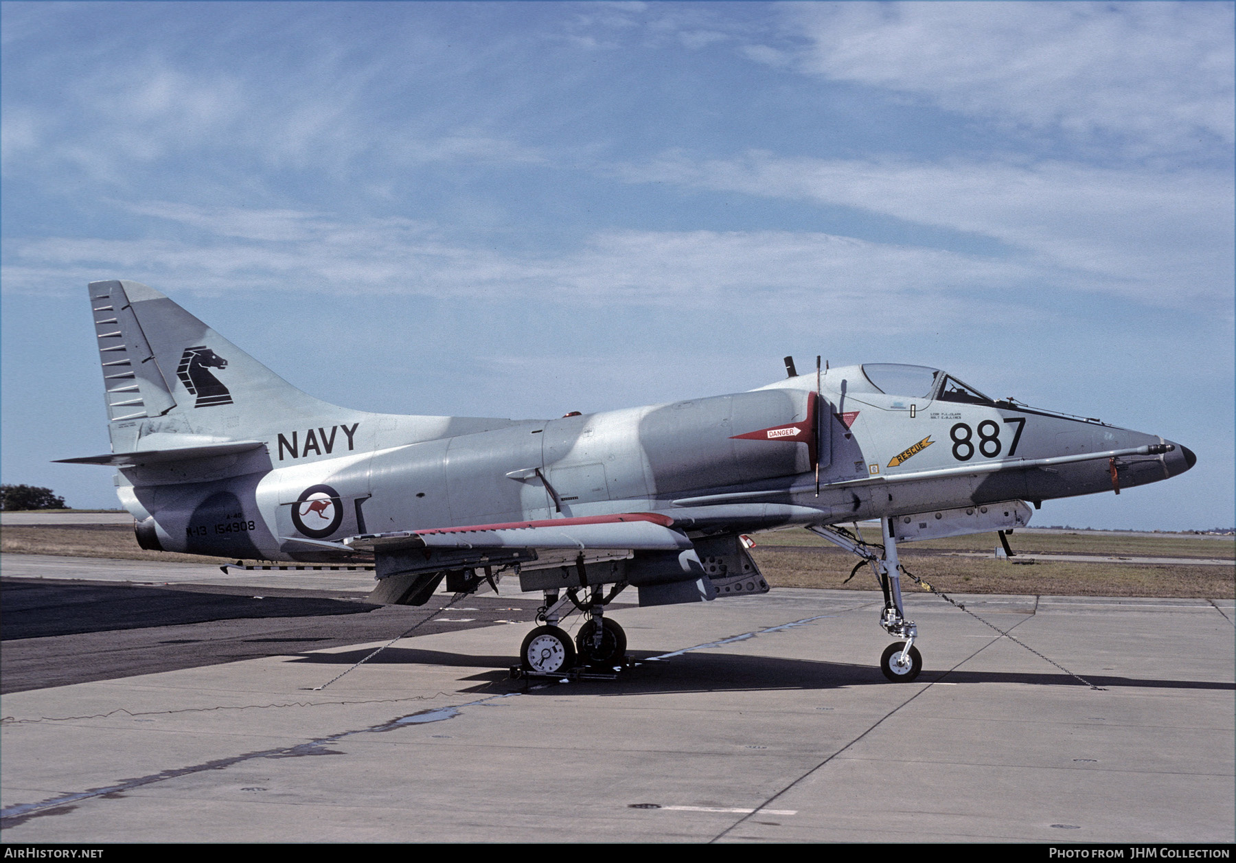 Aircraft Photo of N13-154908 | Douglas A-4G Skyhawk | Australia - Navy | AirHistory.net #516789
