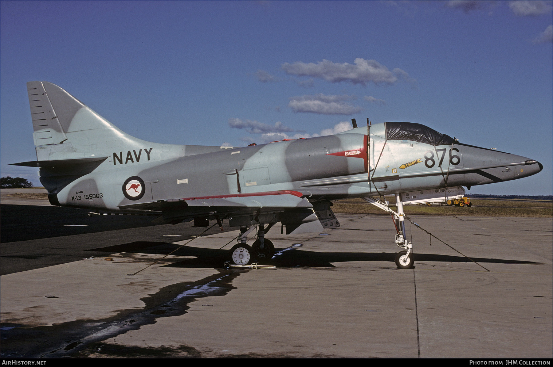 Aircraft Photo of N13-155063 | McDonnell Douglas A-4G Skyhawk | Australia - Navy | AirHistory.net #516800
