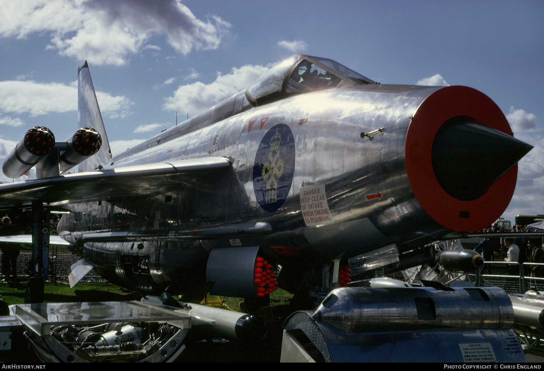 Aircraft Photo of G-AWON | English Electric Lightning F53 | AirHistory.net #516807