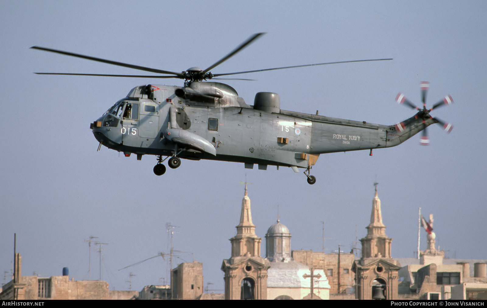 Aircraft Photo of ZA136 | Westland WS-61 Sea King HAS6 | UK - Navy | AirHistory.net #516817