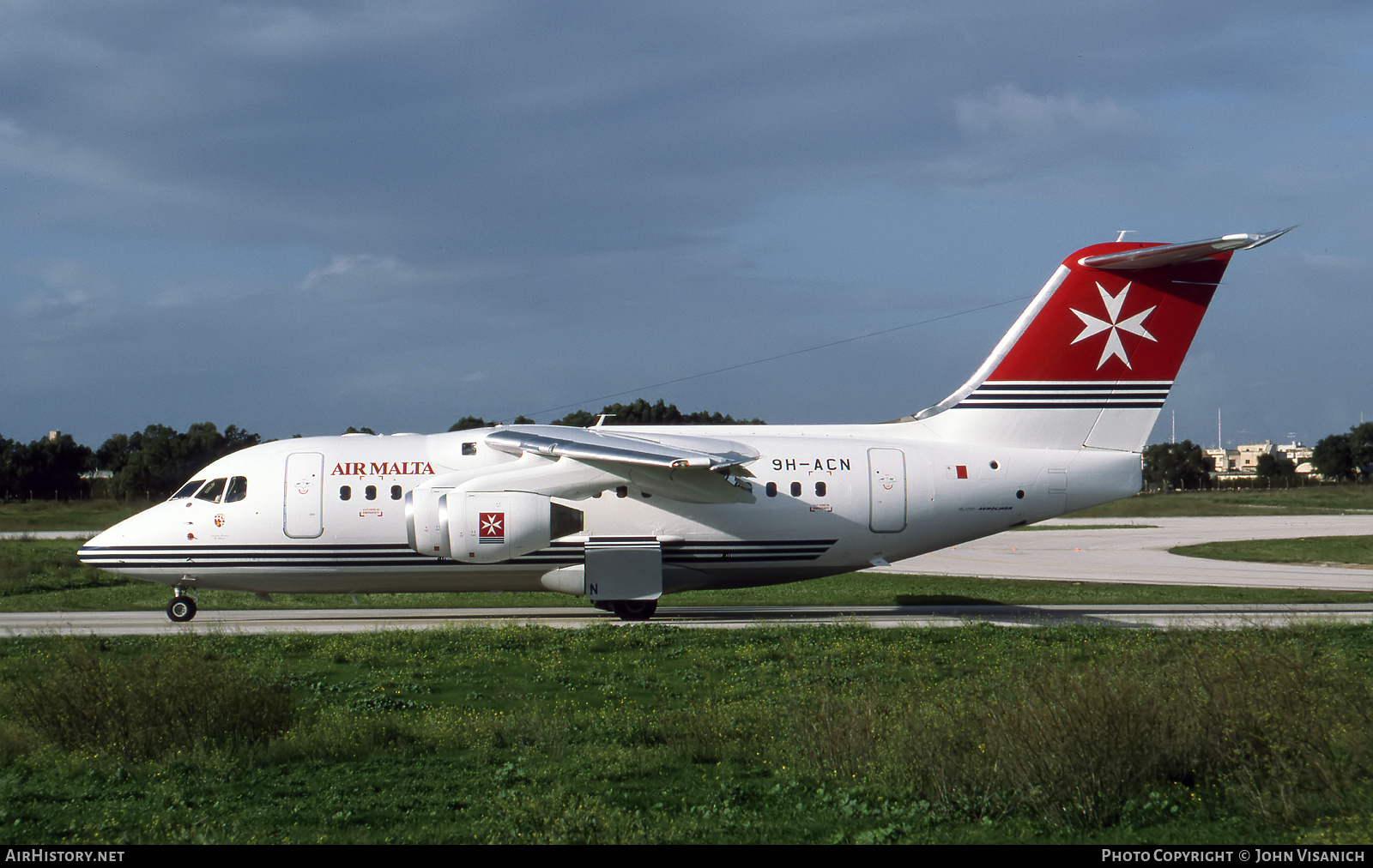 Aircraft Photo of 9H-ACN | British Aerospace Avro 146-RJ70 | Air Malta | AirHistory.net #516821